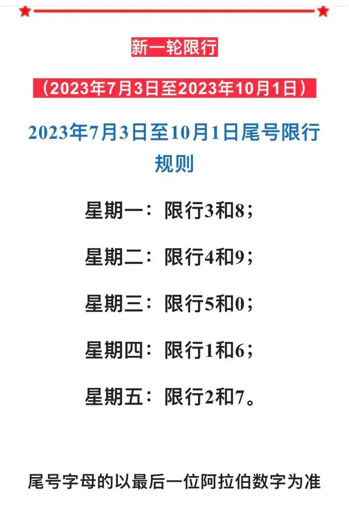 【车辆尾号限行，天津车辆尾号限行】-第2张图片