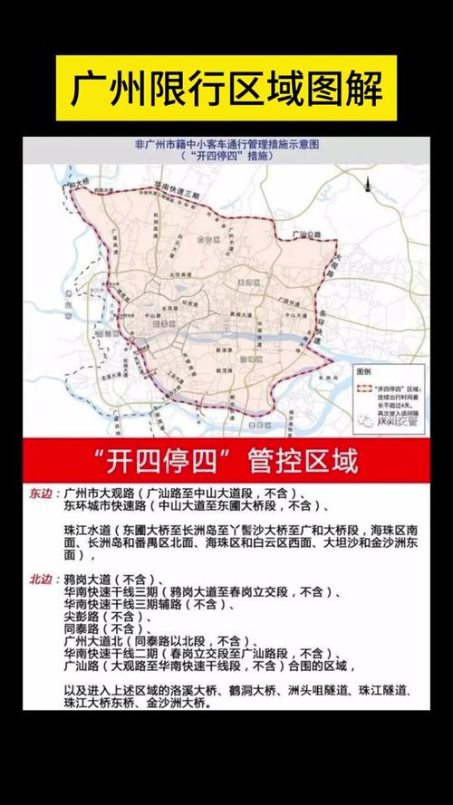 广州限行区域、广州限行区域地图高清大图-第8张图片