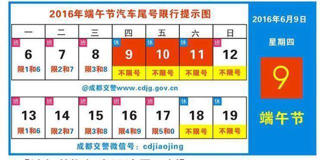 端午节汽车限号吗、端午节汽车限号吗?-第10张图片