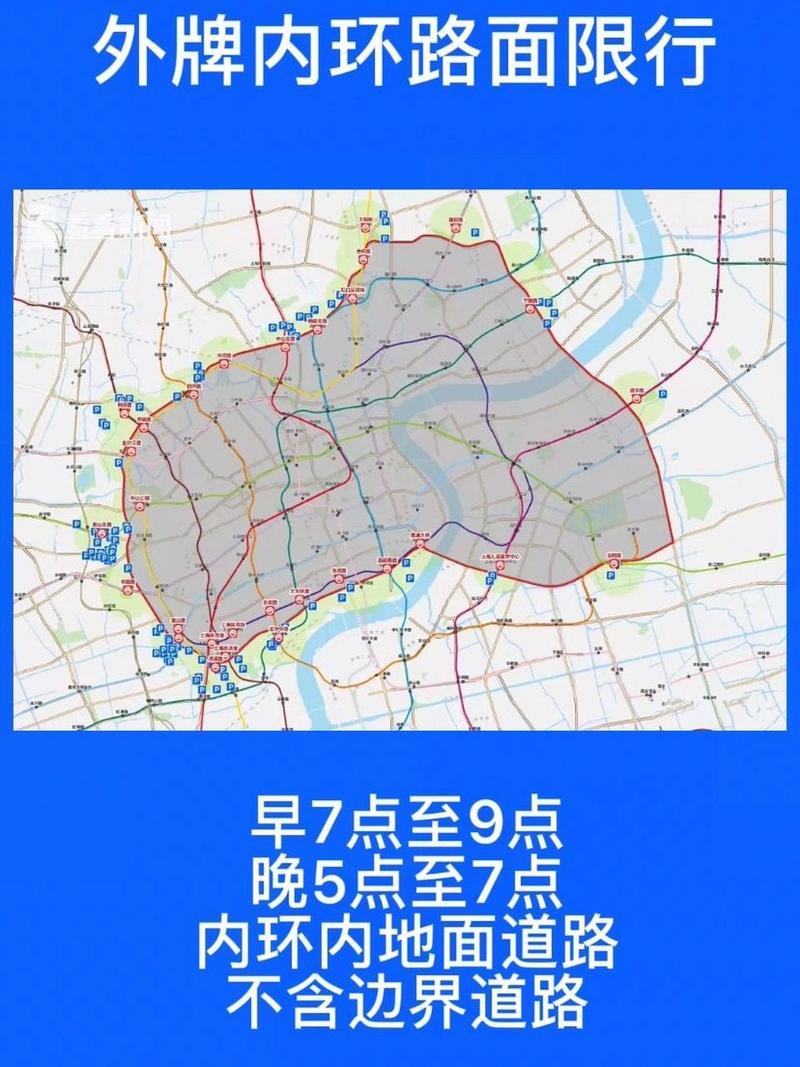 上海市区限行、上海市区限行范围-第6张图片