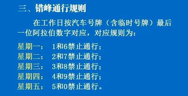 【明天车限号，明天车限号是几号】-第3张图片