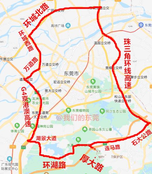 【东莞松山湖货车限行图，东莞松山湖货车限行路段】-第4张图片