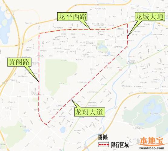 龙岗限行区域高清地图、深圳龙岗限行路线查询-第7张图片