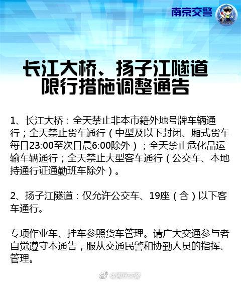 南京长江大桥限行、南京长江大桥限行处罚规定-第6张图片