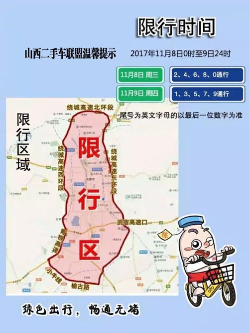 太原货车限行区域地图-太原货车限行路段-第6张图片