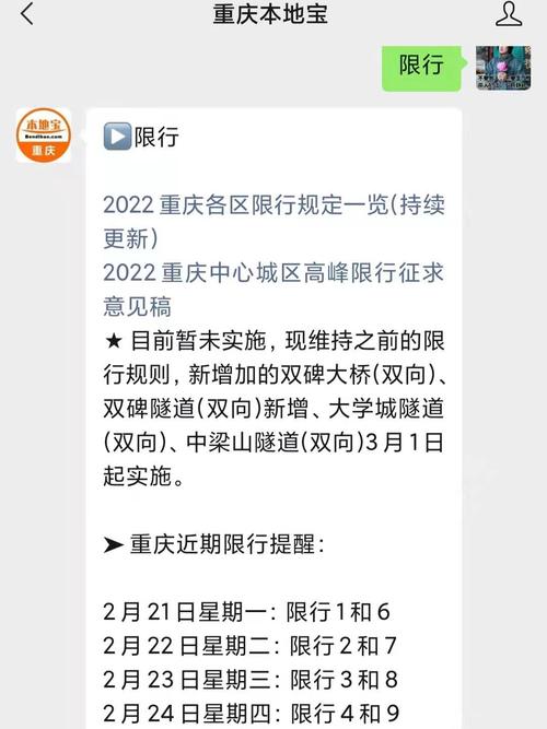 重庆限号(重庆限号2024年最新限号时间表)-第5张图片