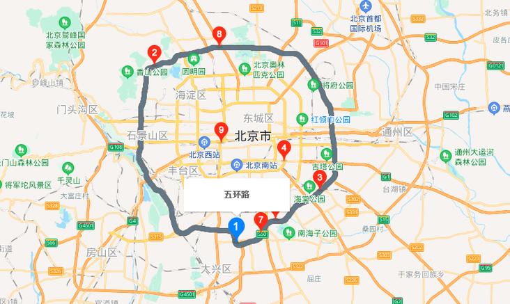 北京限号区域范围-北京限号区域范围图最新-第8张图片