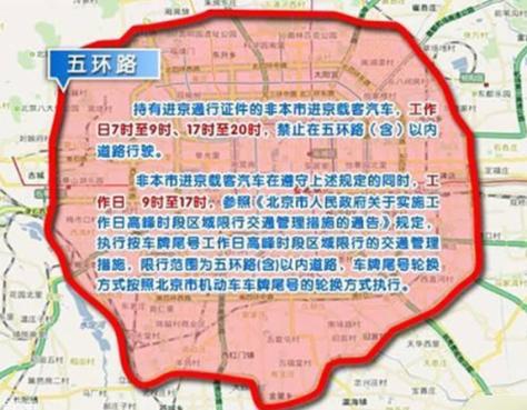 北京限行可以走五环吗-北京限行可以走五环主路吗-第2张图片