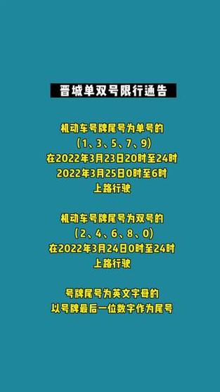 限行晋城、晋城限行2021-第3张图片