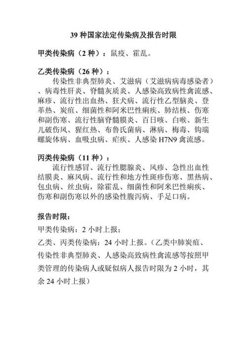 传染病疫情-传染病疫情信息监测报告制度-第10张图片