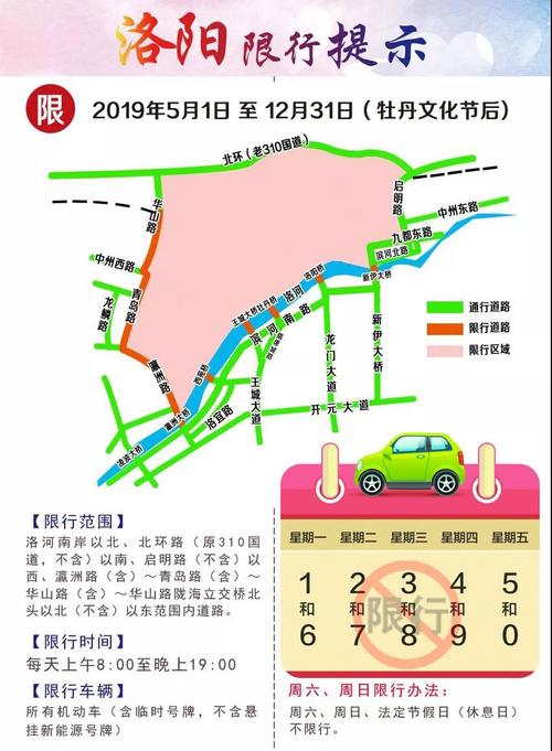 洛阳市限行-洛阳市限行时间及车号时间表-第5张图片