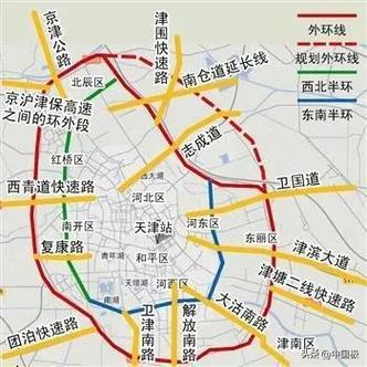 天津外环线限行范围图(天津外环线限行范围图是几点)-第4张图片