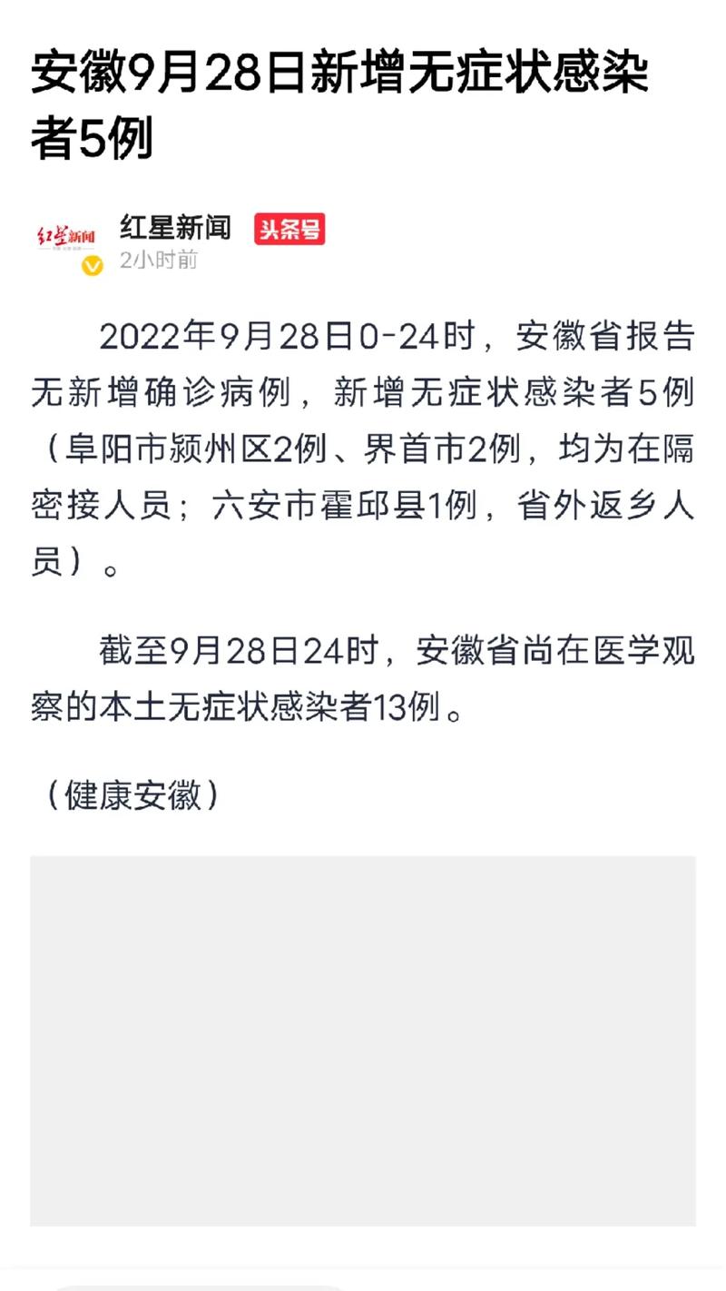 安徽肺炎疫情地区(安徽最新肺炎疫情报告)