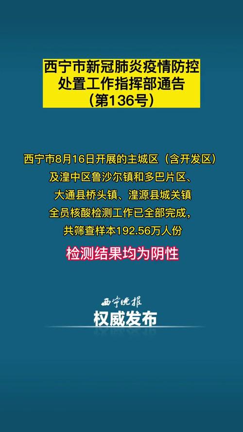 西宁市疫情、西宁市疫情防控新闻发布会-第4张图片