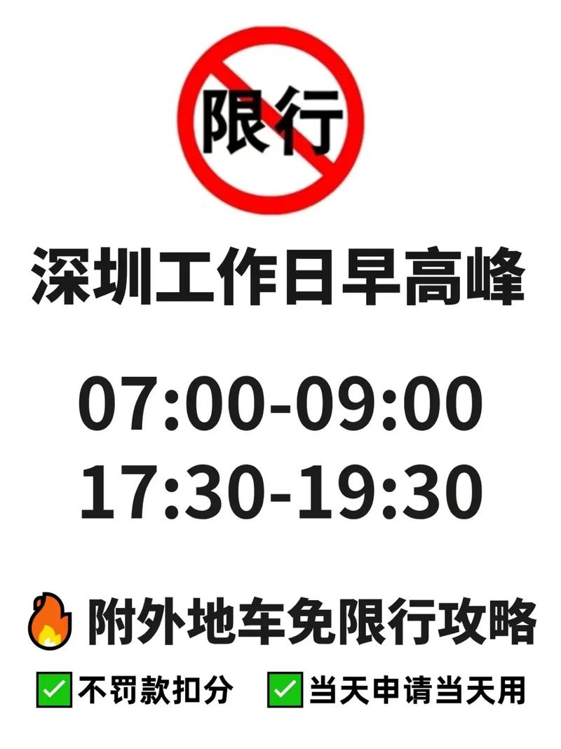 外地小客车深圳市限行、外地小汽车深圳限行