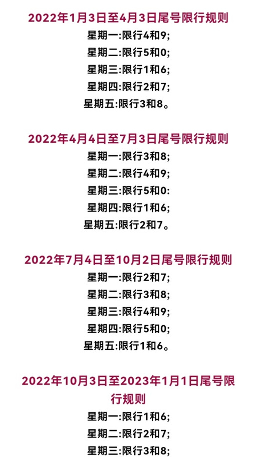 高阳限行什么号、高阳限号查询今天-第5张图片