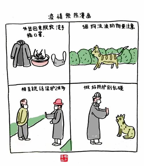 疫情科普漫画-抗疫科普漫画